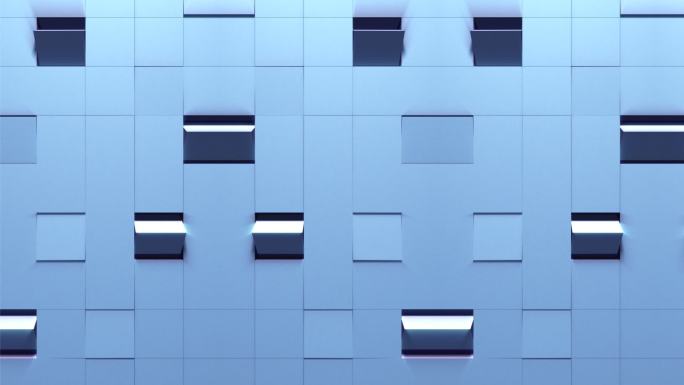 立方体墙面纹理动画