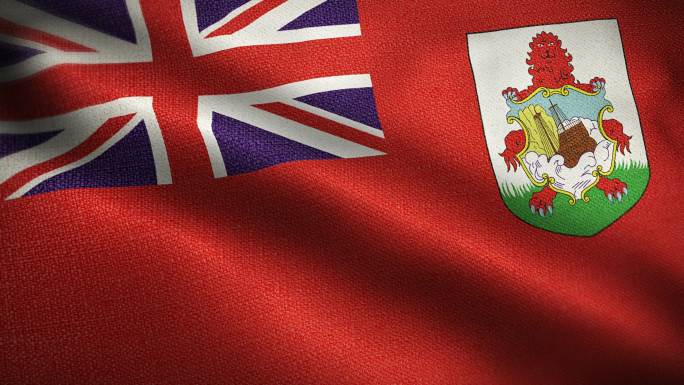 百慕大群岛国旗动画