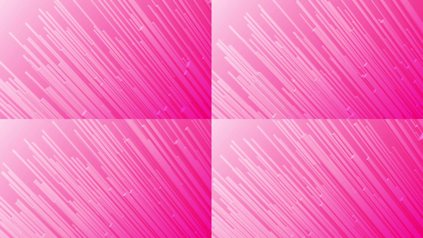 粉色立方体动画背景