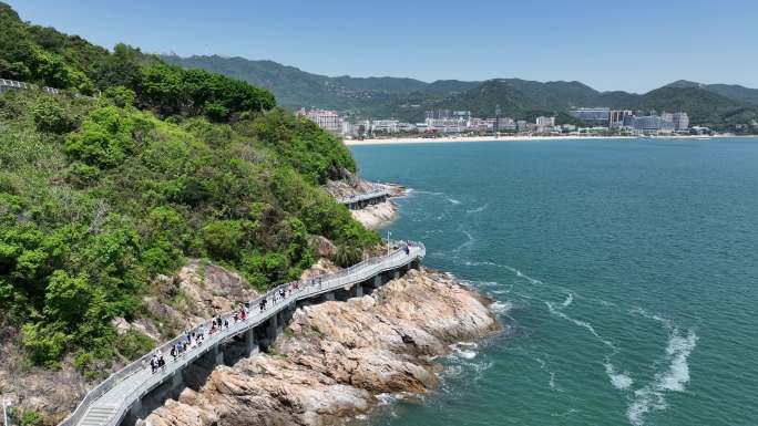 大梅沙海滨栈道