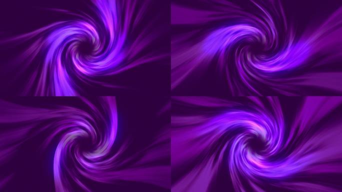 抽象霓虹紫光旋转背景
