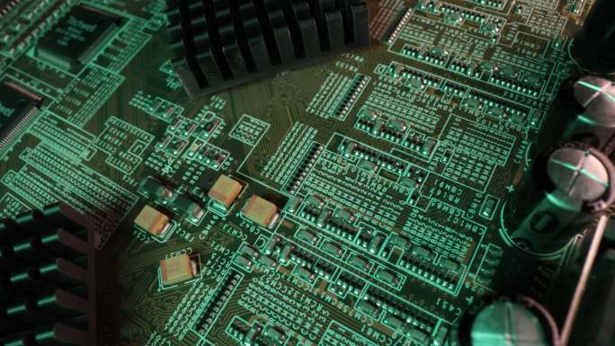 电路板芯片高科技产品芯片制造芯片构造