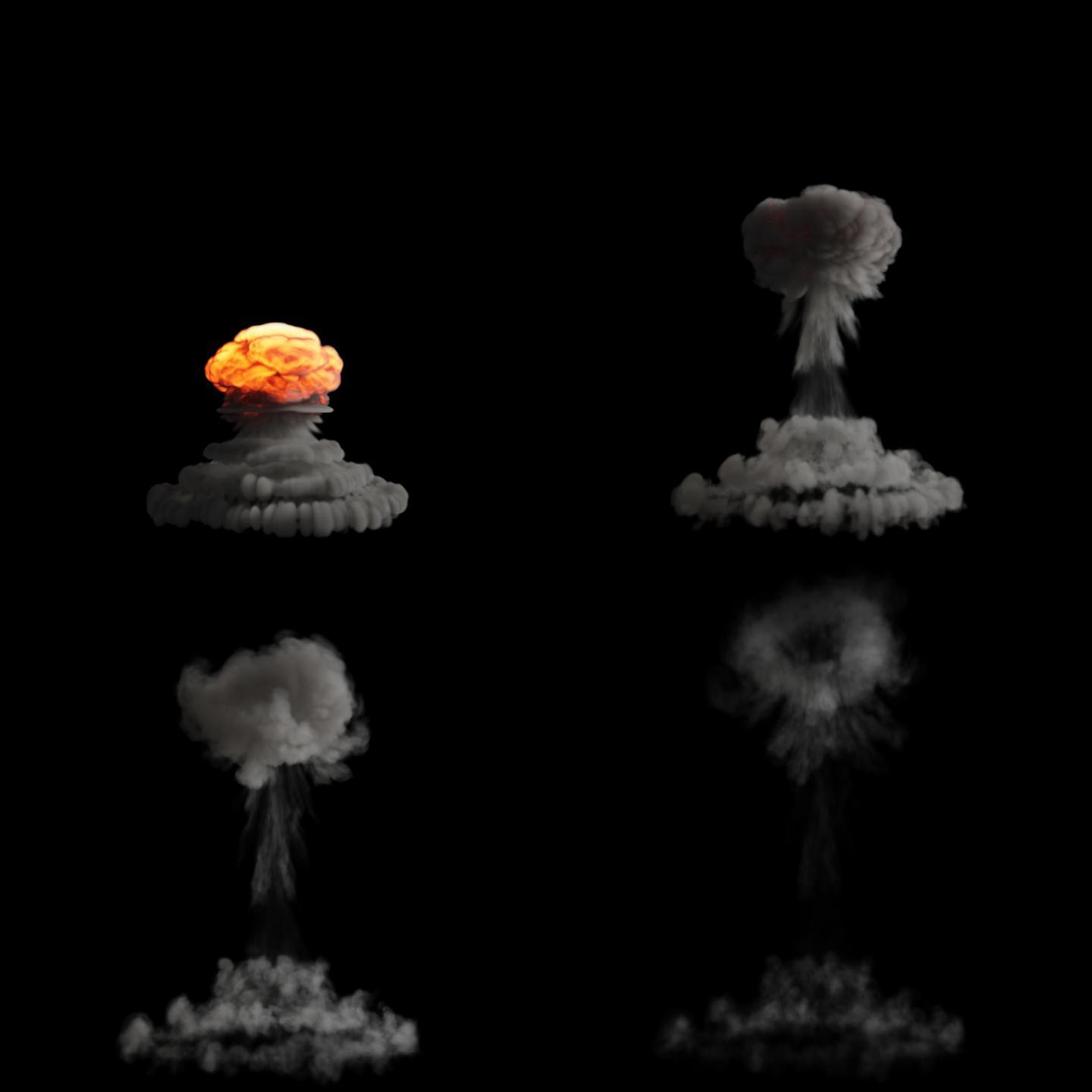 核弹 蘑菇云