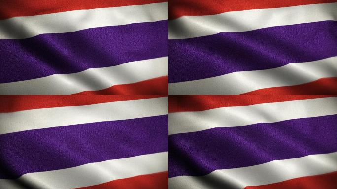 泰国国旗动画旗帜国旗党政国徽