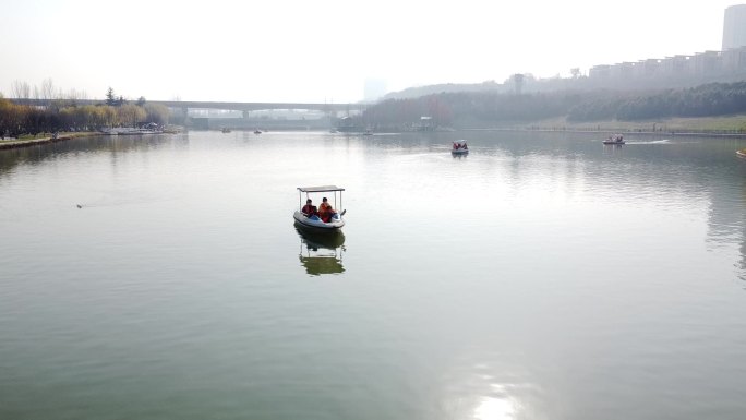 雁鸣湖航拍