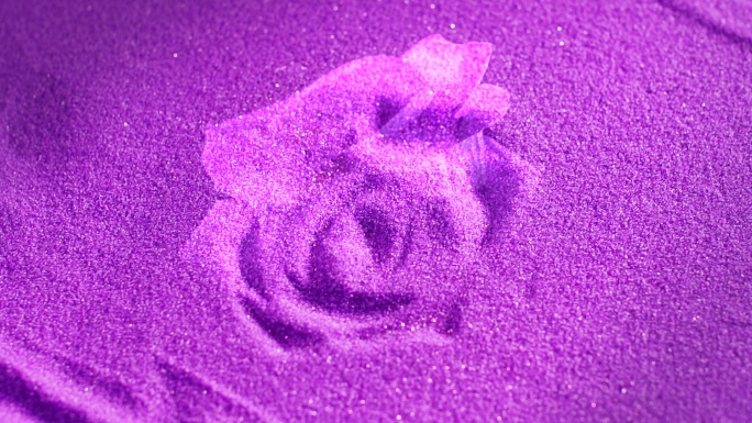紫色玫瑰意向精华液素材