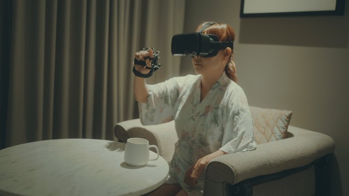 虚拟现实模拟器AR眼睛VR眼镜科技生活