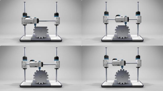 新工业革命3D打印设备工艺机械金属打印齿