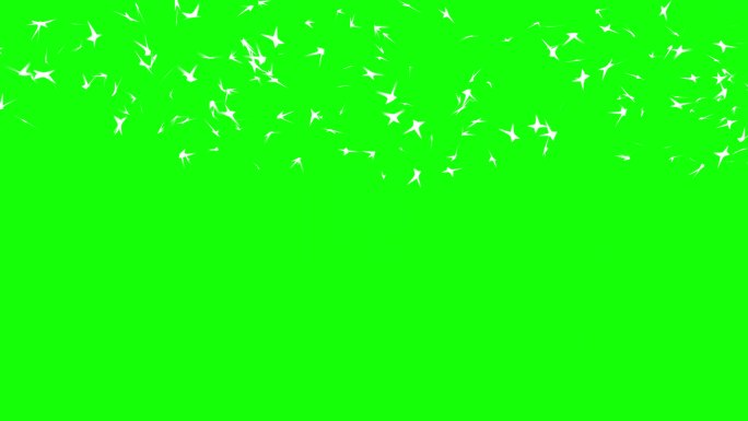 鸟儿在绿色背景上飞翔