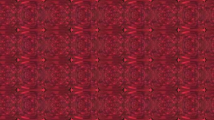 抽象红方块闪烁形状