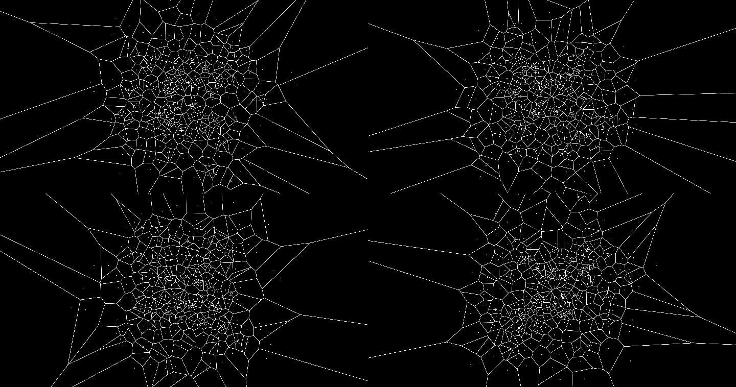 蛛网图案图形艺术网状线条点线面