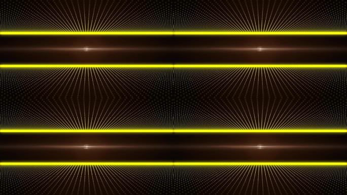 发光霓虹网格背景抽象光点大屏背景能量场发