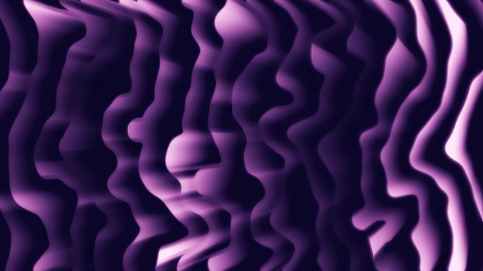 紫色抽象波浪背景特效视频唯美