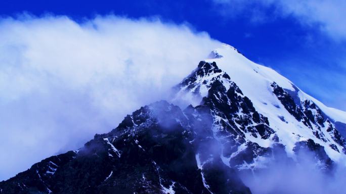 祁连雪山山峰