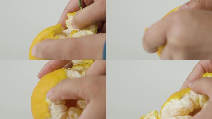 剥水果—橘子、橘子皮