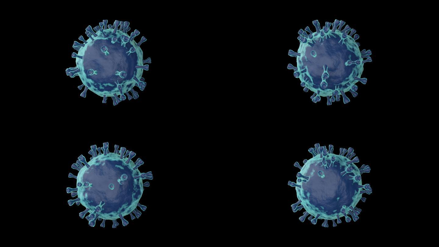 单个细胞病毒视频