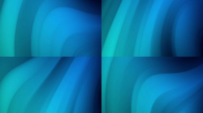 抽象渐变波浪背景简洁简单蓝色光效线条波动