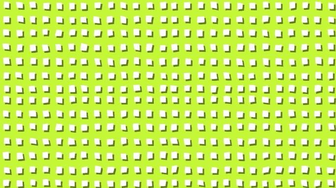 正方形抽象背景动态方格变形万花筒规律排列