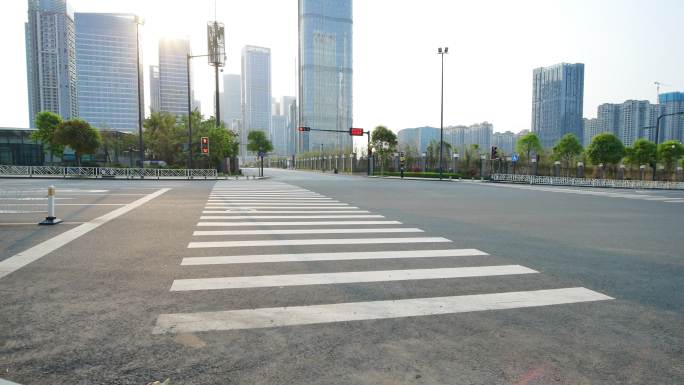 广西南宁五象新区东盟总部基地街景