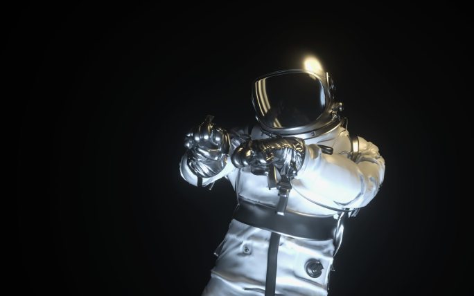宇航员太空人舞蹈