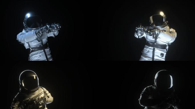 宇航员太空人舞蹈