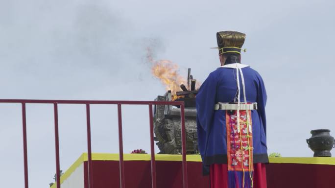 大型祭祀视频素材