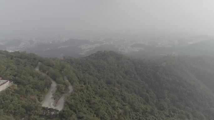 江门新会宣传片素材圭峰山国家森林公园航拍