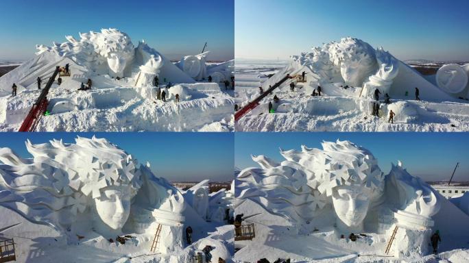 长春冰雪新天地雪雕