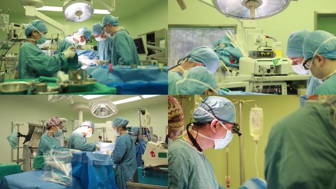 手术室 轨道拍摄手术 外科手术 心外手术