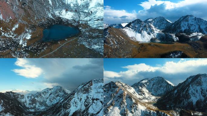 4K 高原雪山 水源地