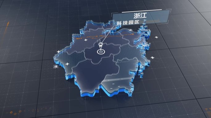 浙江地图板块