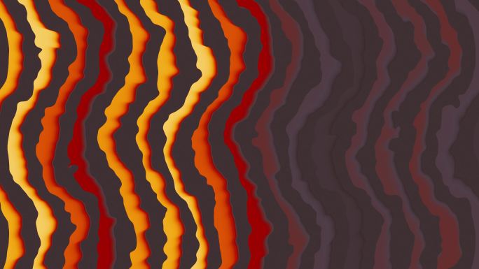 抽象波浪背景特效动画合成元素光效