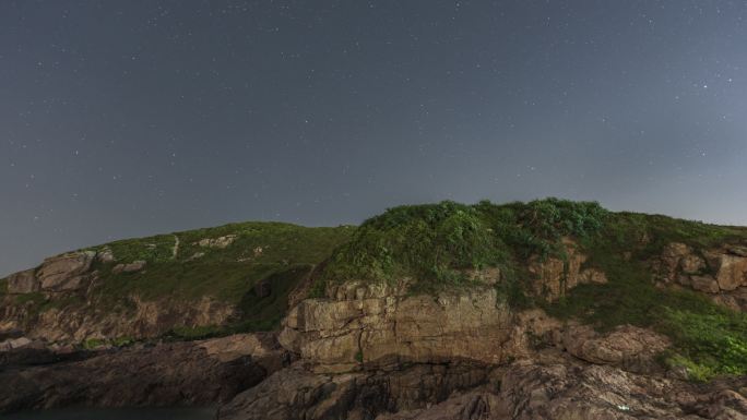 深圳海岸线喔喔石星空延时