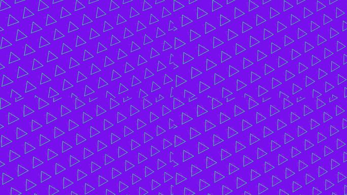 紫色几何图案背景特效视频
