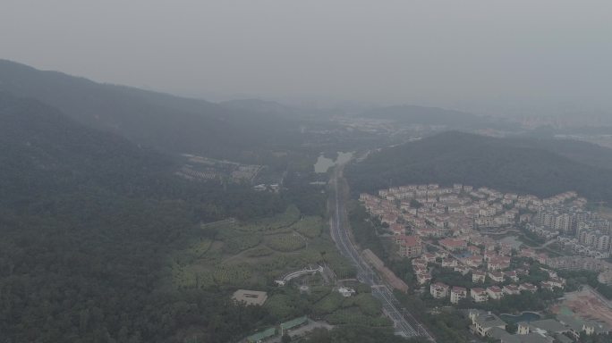 江门新会宣传片素材圭峰山国家森林公园航拍