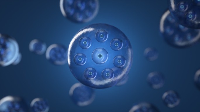 生物科技细胞分子人体代谢3D动画