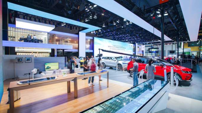 吉利汽车2019成都国际车展延时