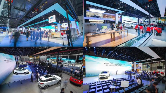 吉利汽车2019成都国际车展延时