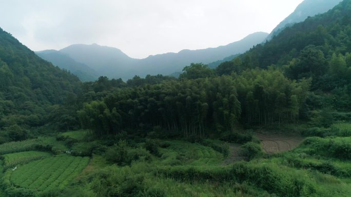 4k 山里 航拍