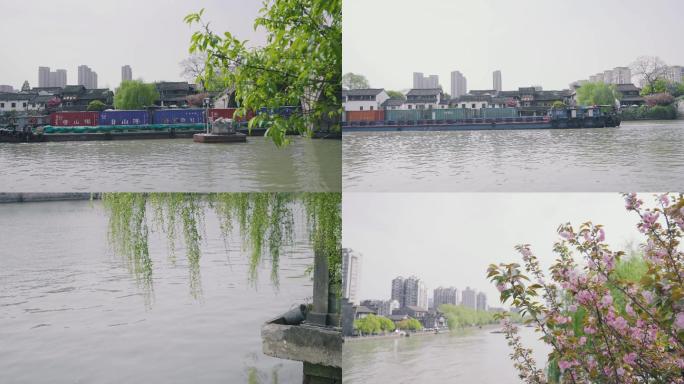 杭州京杭运河:桥西历史文化街区实拍