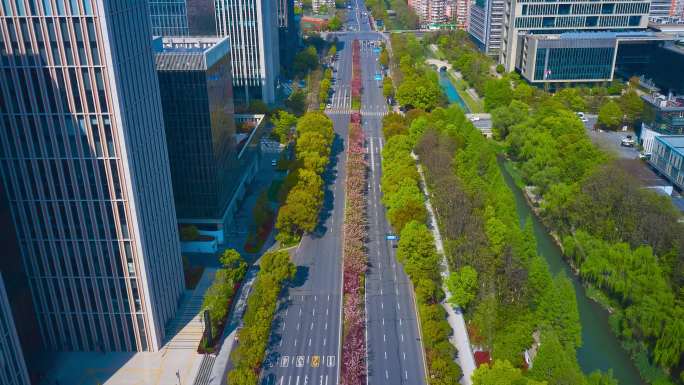 城市道路主干线延时摄影4K