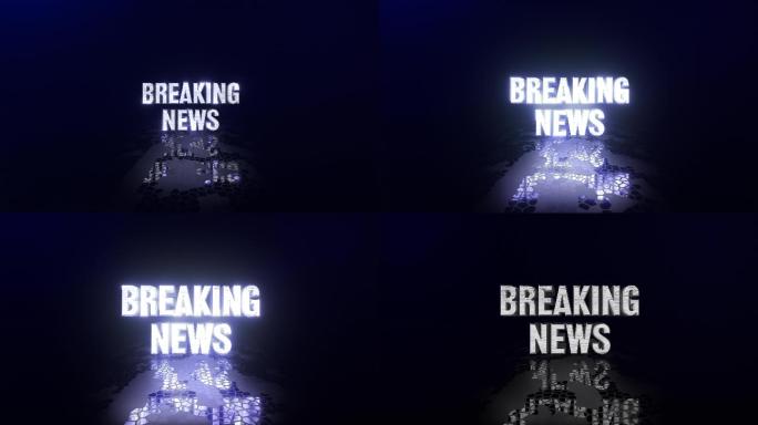 三维字母动画文字转动