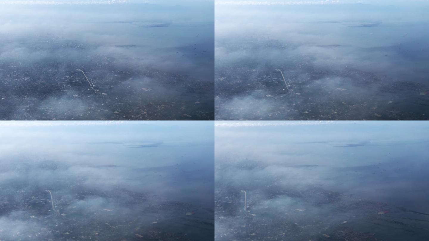 飞过飞利浦的云层特效视频