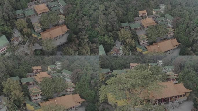 新会宣传片素材圭峰山玉台寺山生态文化旅游