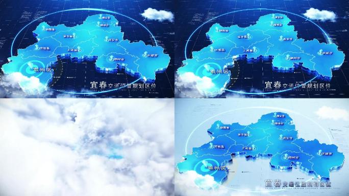 【宜春地图】科技宜春地图