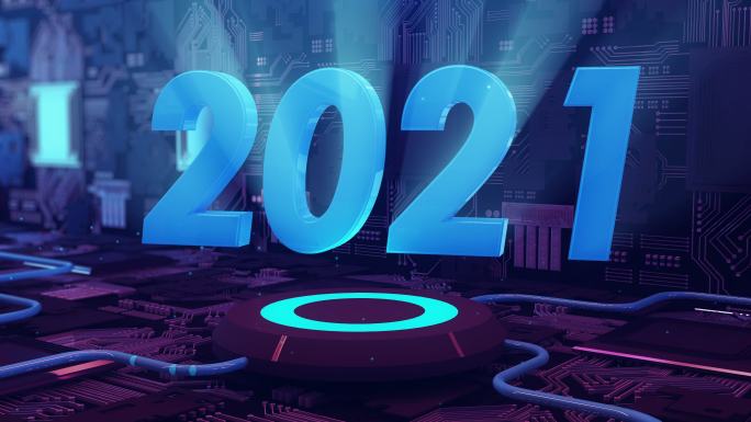 2021年度数字介绍背景