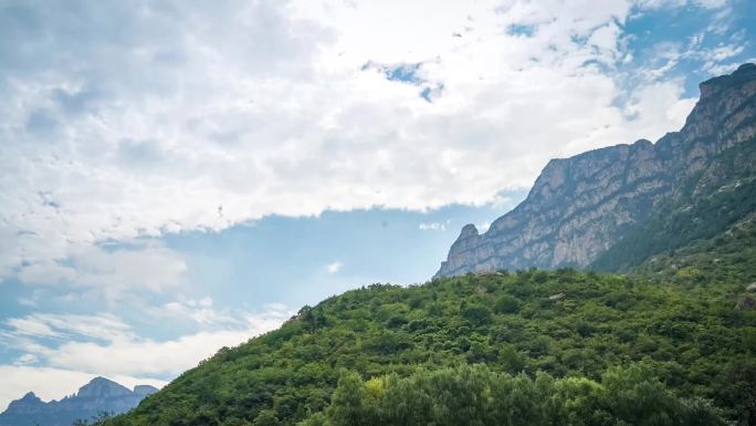 太行山山西八泉峡延时