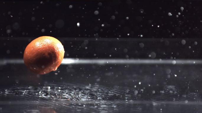 橘子 柚子 美食 升格 慢动作 水果