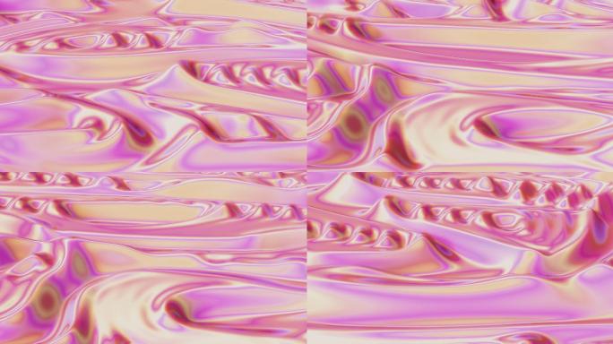 粉红色液体抽象背景