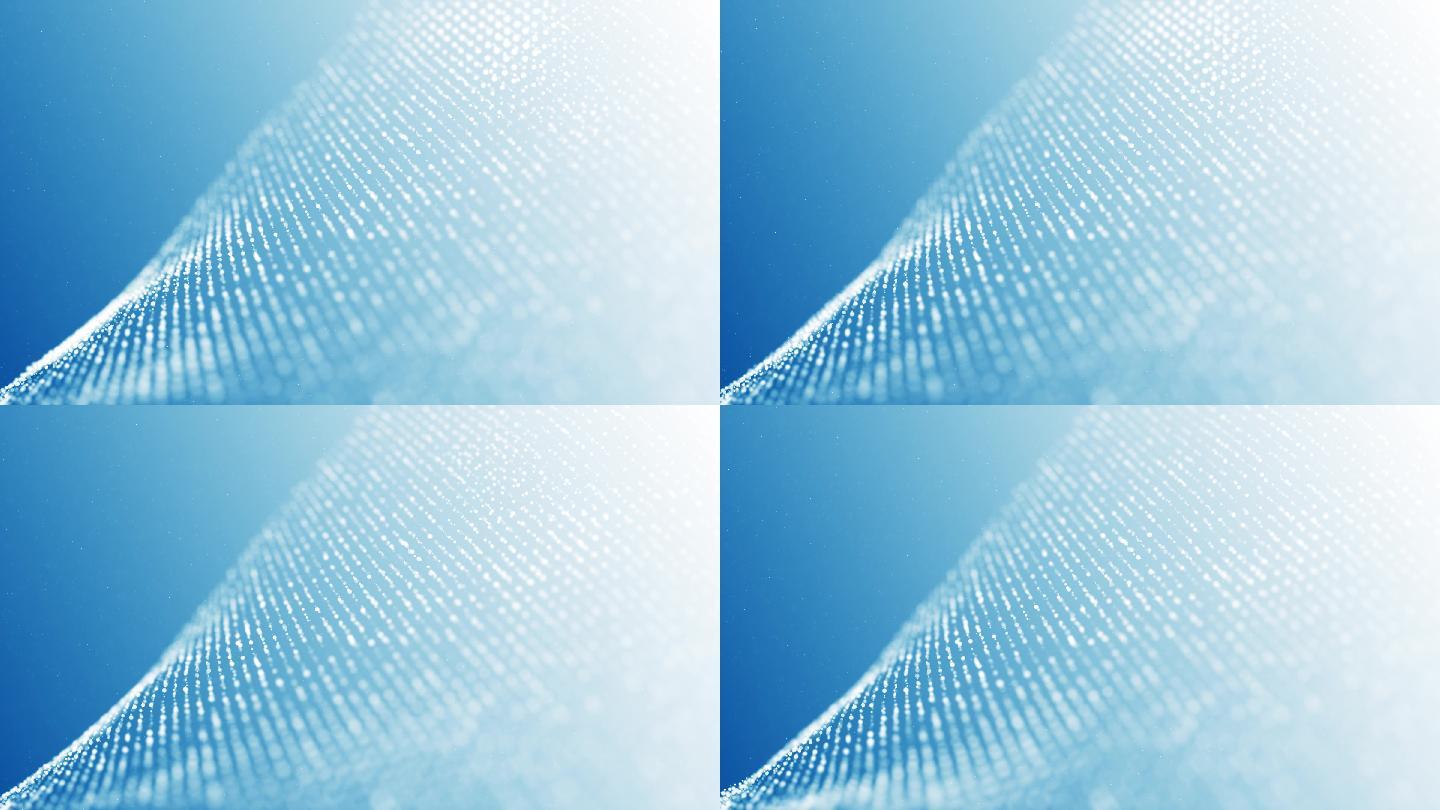 蓝色波纹抽象背景概念科技